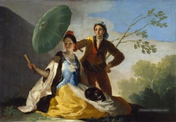 Le Parasol Francisco de Goya Peinture à l'huile